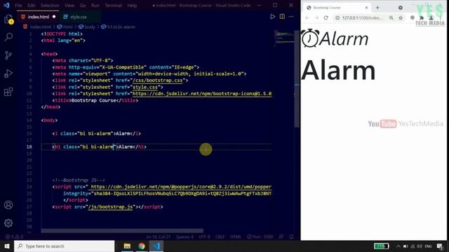 17. Icon - Bootstrap Malayalam Tutorial смотреть онлайн