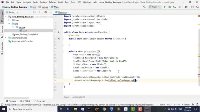 javafx binding example смотреть онлайн