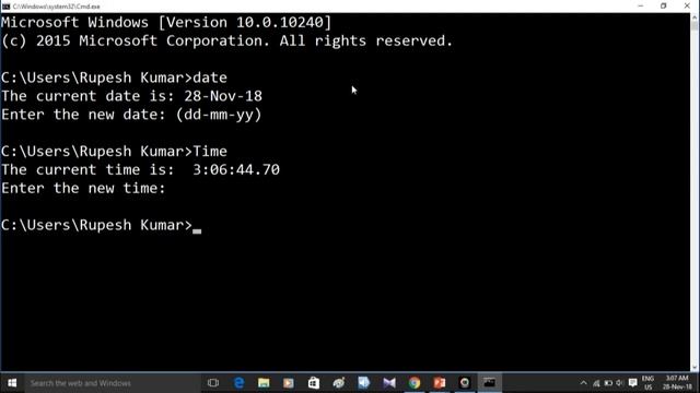 MS DOS 2 Basic Commandsdate,time,ver,vol,cls,exit смотреть онлайн