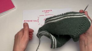 Детское платье спицами. ~ 9-12м. #вязание #knitting