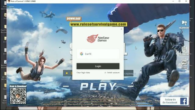 Как скачать Rules of Survive на PC,и сделать ее на полный экран! смотреть онлайн
