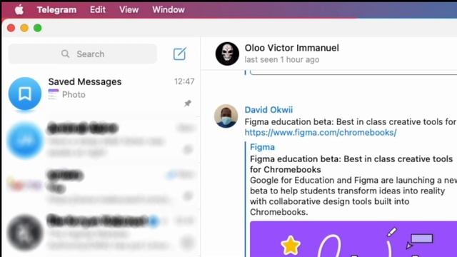 Share files across devices with Telegram App смотреть онлайн