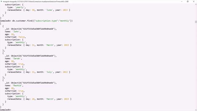 #60 Embedded Documents | Getting Started with MongoDB | A Complete NODE JS Course смотреть онлайн