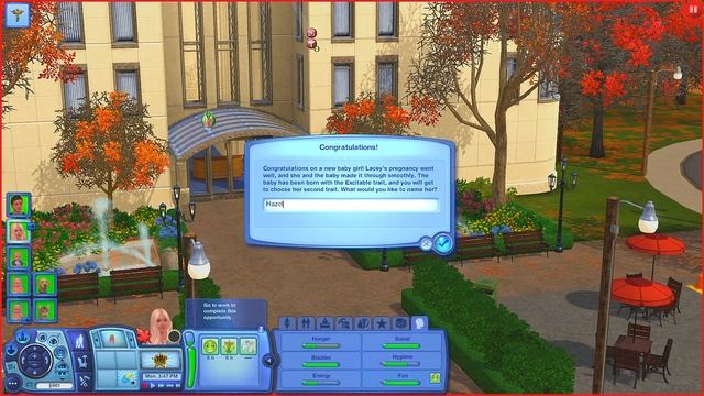 Let's Play: The Sims 3 Generations - Part 13 | TRIPLETS!! смотреть онлайн