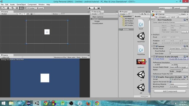 6. Unity Scale Game UI To Any Screen Size - Unity Android Game Development смотреть онлайн