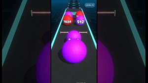 Crazy Ball 2048 - Number Game (All Levels 1-24) Merge Balls Run 3D