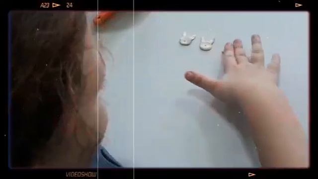 Клипсы-зайчики из пластилина смотреть онлайн