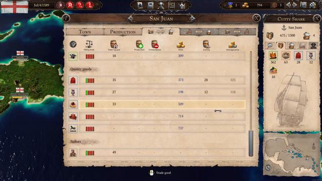 Port Royale 4 - Campaign Walkthrough Gameplay #11 смотреть онлайн