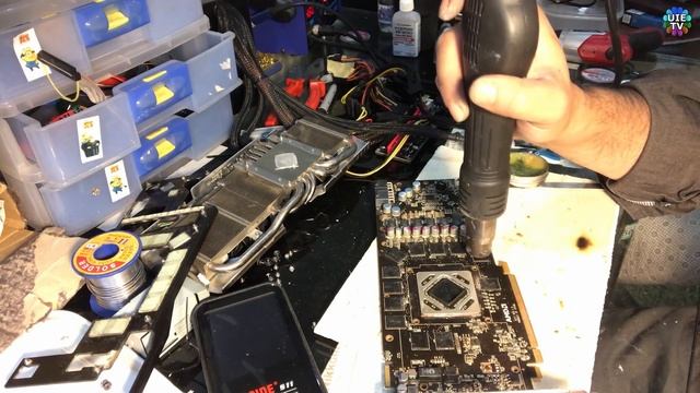 MSi AMD HD 7970 No Display! Diagnoses, GPU No Video Out, Hd7970 2gb Graphics Card, #Repair Part 1.