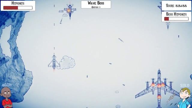Indie Hour Aircraft Sketch Shooter смотреть онлайн
