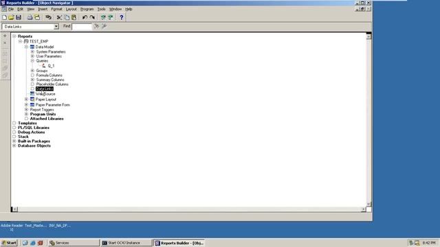 Working with data links - Oracle D2K | Oracle Forms and Reports 10g Tutorial Online Training Videos смотреть онлайн