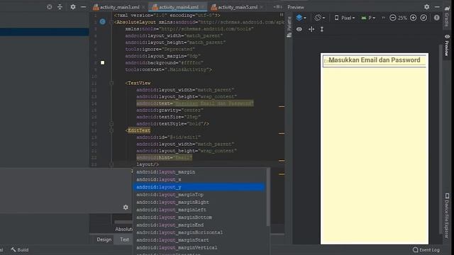 Absolute Layout | Android Studio смотреть онлайн