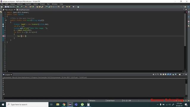 Nested Loops - Java смотреть онлайн