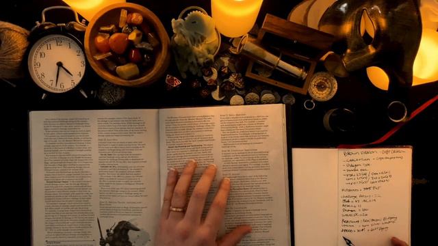 Bardic Whispers ASMR - Creating a D&D Dragon Using the Dungeons Masters Guide смотреть онлайн