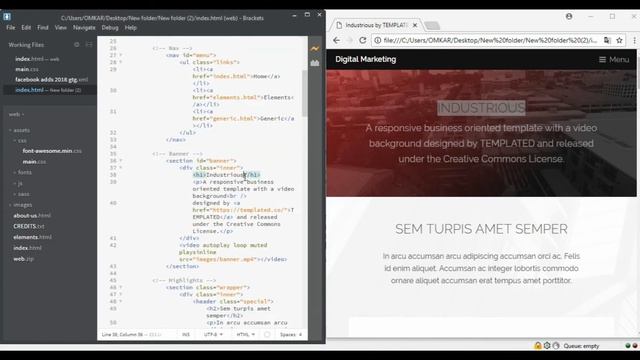 How to edit html website pages through file zilla смотреть онлайн