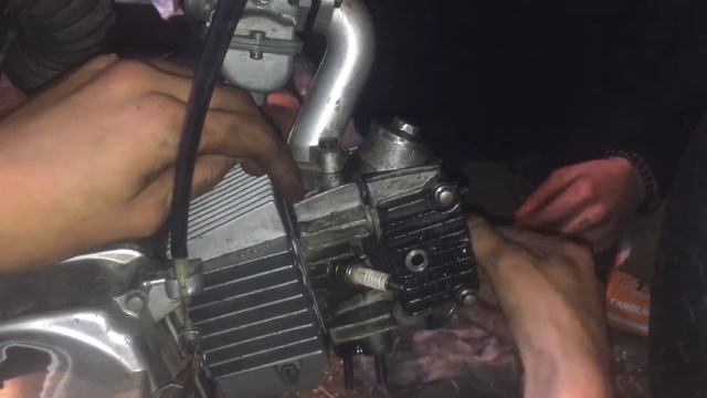 После этого твоя Alpha повалит(нет). Установка поршневой 110сс на альфу 72сс. Результат не очень(