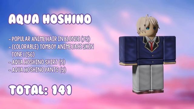 Oshi No Ko Roblox Outfit Avatar Ideas || ANIME смотреть онлайн