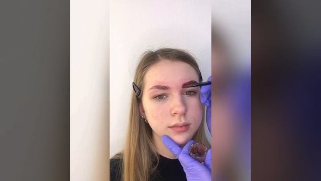 Долговременная укладка и окрашивание бровей? смотреть онлайн