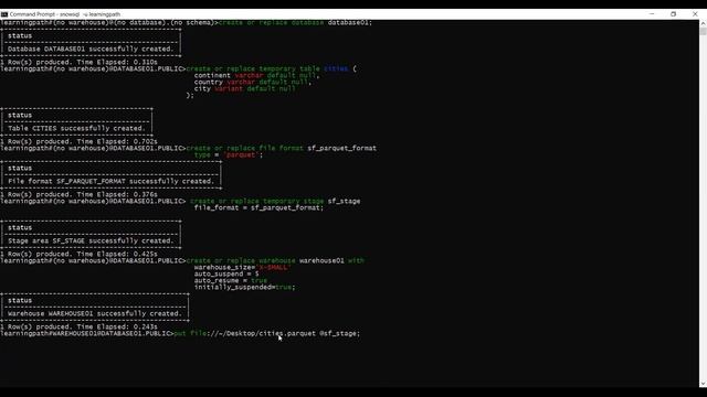 Load and unload parquet data in Snowflake| Snowflake ETL | Load parquet data in snowflake table смотреть онлайн