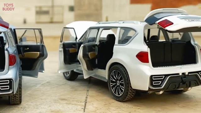 Unboxing Nissan Patrol SUV Diecast Model Car 1/24 Scale | Toys Buddy