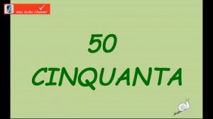 цифры на итальянском языке номера от одного до ста от 1 до 100 итальянский язык