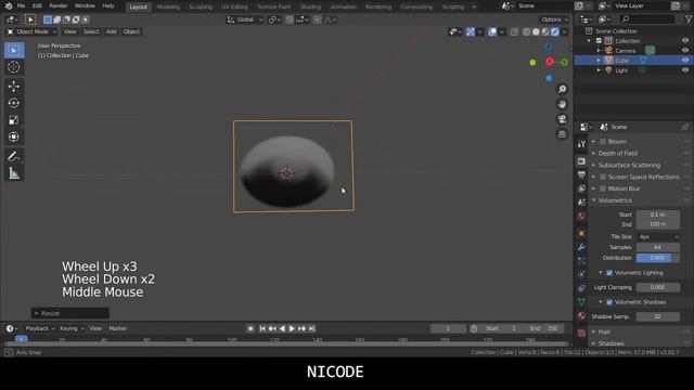 Nicode Tutorial: Volumetric Clouds in Blender 2.8 смотреть онлайн