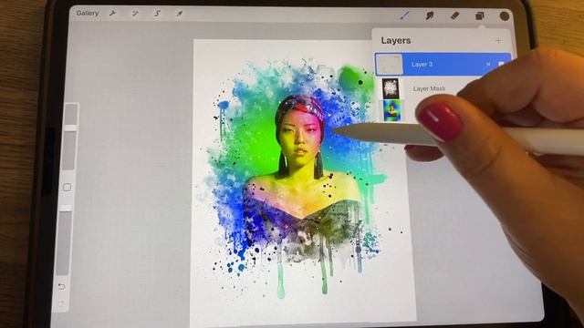 Make a Photo Look Painted in Procreate PART 1 смотреть онлайн