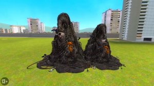 КОШМАРНЫЕ СОЛНЦЕ И ЛУНА ПРОТИВ ВСЕХ АНИМАТРОНИКОВ В ГАРРИС МОД! FNAF SECURITY BREACH В Garry`s Mod!