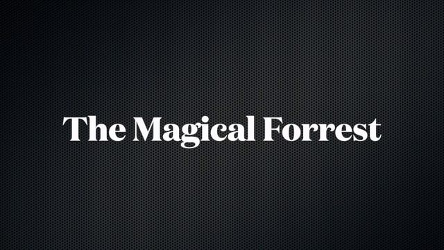 The Magical Forrest - Listening A1 English level - Present simple смотреть онлайн