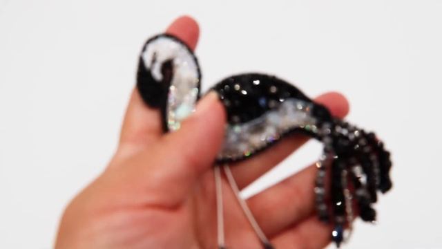 Flamingo brooch / Брошь фламинго смотреть онлайн