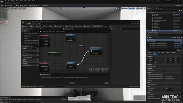 Изменить материал с помощью блюпринта в Unreal Engine | Blueprints в Unreal Engine 5 смотреть онлайн