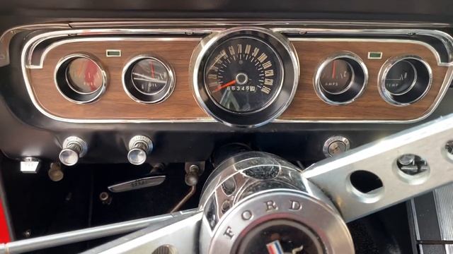 1965 Ford Mustang Fastback K Code 289 HIPO 4 Speed Pony Interior смотреть онлайн