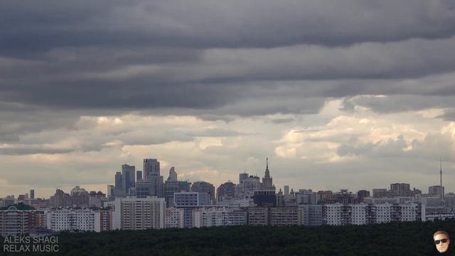 Relax by SHAGI #04 (432 Hz) Облака над Городом (Clouds over the City) 2021/07/01 KORG Pa4X Timelaps смотреть онлайн