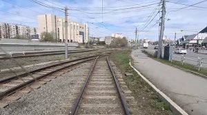 Челябинский трамвай, маршрут 3 в обе стороны. Модель 71-605