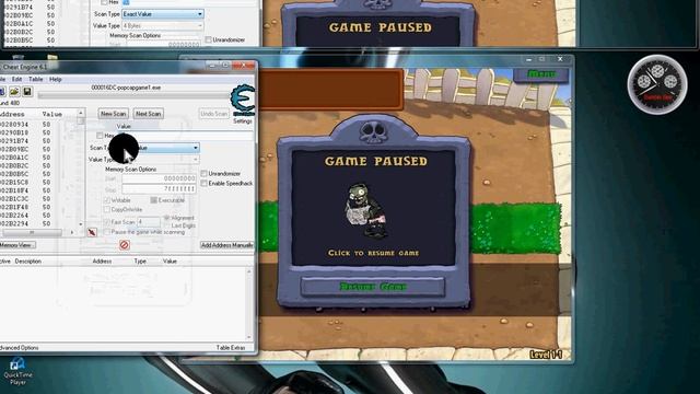 Plants Vs: Zombies Cheats смотреть онлайн