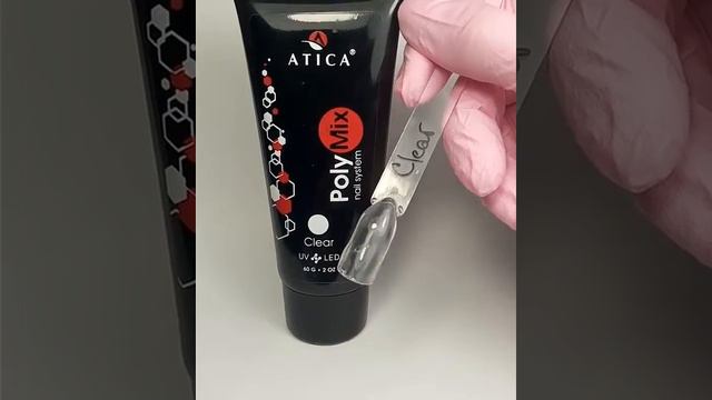 Акрил-гель (Полигель) Atica - Polymix Clear смотреть онлайн