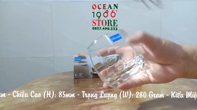 Bộ 6 Cốc Thủy Tinh Jubilee Rock Ocean – B22712 – 340ml смотреть онлайн