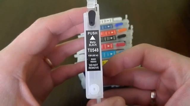 Перезаправляемые картриджи для Epson Stylus Photo R800