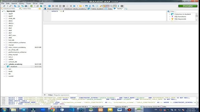 DBMS Question set 06 | How to use update query | Java Institute | смотреть онлайн