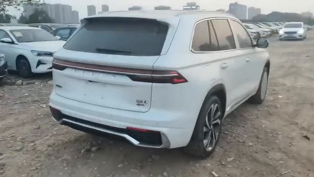 Новый Geely Monjaro 2023 в белом цвете Отправка авто клиенту смотреть онлайн