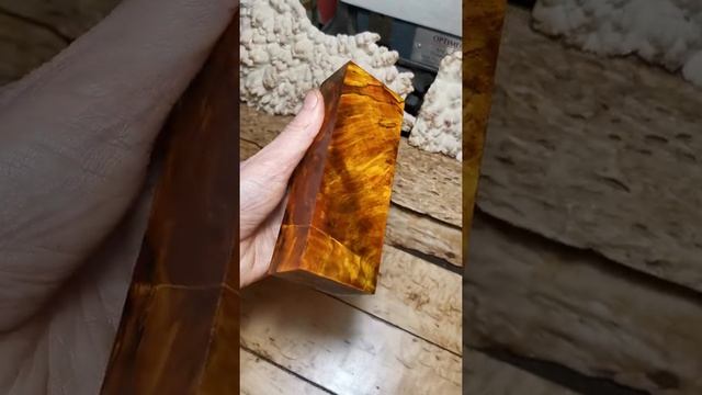 Стабилизированный шпальт карельской берёзы смотреть онлайн