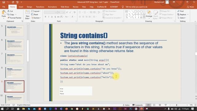 Java String Methods | Advance OOP Using Java | Lecture 15 смотреть онлайн