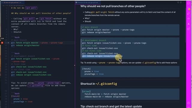 Git tip: Stop `git pulll` or `git fetch` in large repos смотреть онлайн