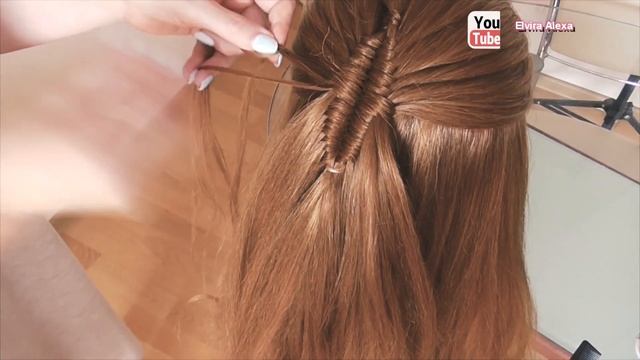 Как сделать красивую причёску Причёска из кос Бабочка смотреть онлайн