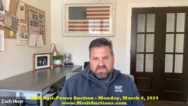 H&R Agri-Power Auction Monday (3/4/24) By Merit Auctions - 25 Planters Selling - 21 Tractors