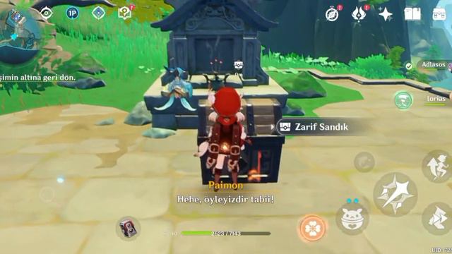 ADEPTUS FUJİN'İN GÖREVLERİNDEN BİRİNİ YAPIYORUZ ` Genshin İmpact #1