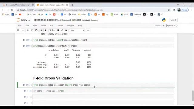 Machine Learning Tutorial (Bangla) | k-Fold Cross Validation in Python Machine Learning (Part 2) смотреть онлайн