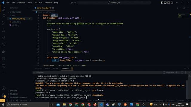 How to Convert Html to PDF in 2 minutes with python? смотреть онлайн