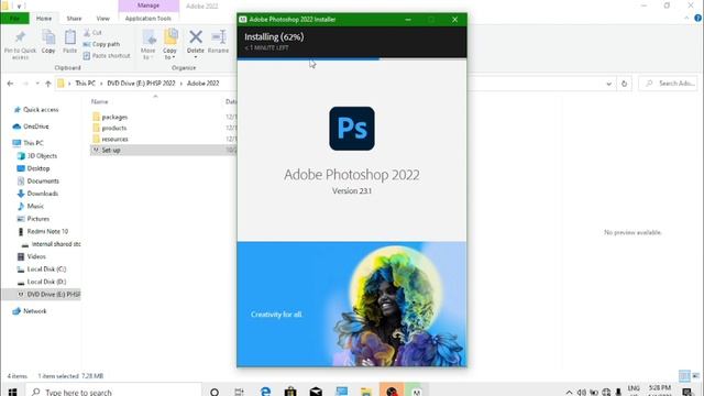 How to install Adobe Photoshop 2022 for Myanmar? смотреть онлайн