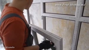 Монтаж ПВХ-окон на пластины